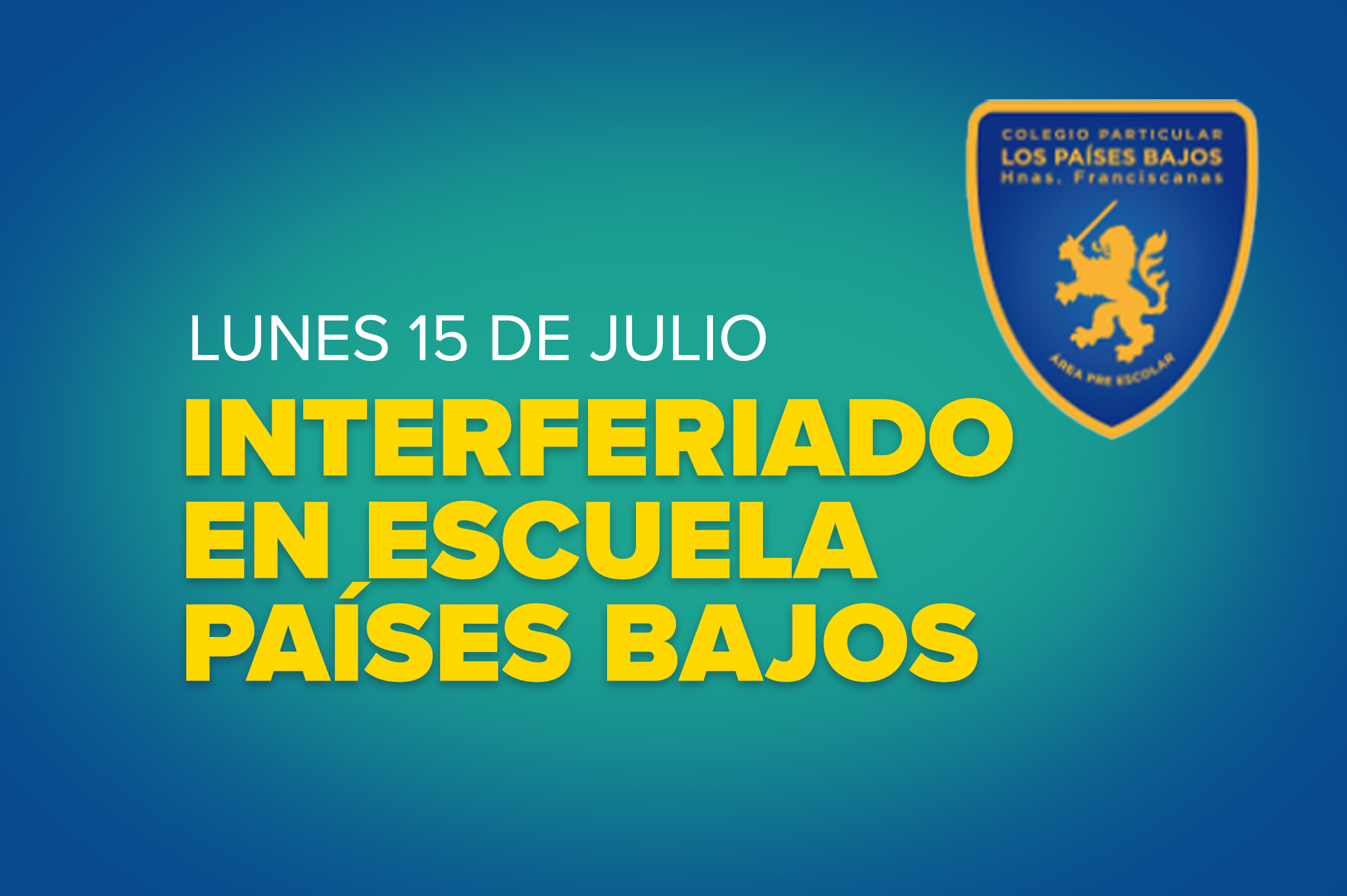 En este momento estás viendo Interferiado en Escuela Países Bajos