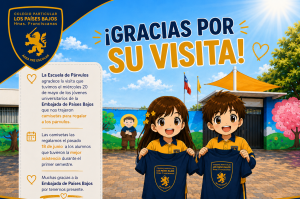 Lee más sobre el artículo Embajada de Países Bajos realiza significativo regalo de camisetas para nuestros párvulos